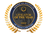 Litigator of the Year 2022 Badge