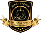Nation's Premier | NAOPIA | Top Ten Attorney | Personal Injury